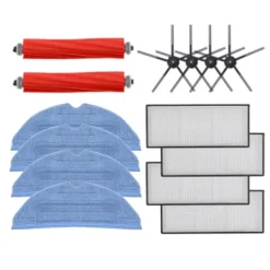 Tilbehør børster/filtre/moppeklude 14 dele Roborock S7/S7 Plus/T7/T7 Plus/T7S/T7S Plus Outlet