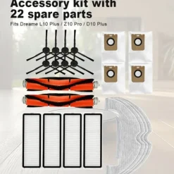 Støvsugertilbehør>Tilbehør til Dreame L10 Plus / Z10 Pro / D10 Plus 22 reservedele Dreame L10 Plus / Z10 Pro / D10 Plus