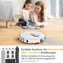 Tilbehør til Dreame X40 Ultra robotstøvsuger Clearance