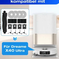 Støvsugertilbehør>Tilbehør til Dreame X40 Ultra Complete / X40 Pro / S30 Pro Ultra