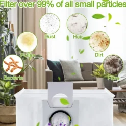 Robotstøvsugere>Tilbehør til Ecovacs Deebot X1 Omni/Turbo Robotstøvsuger 15-dele