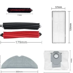 Tilbehør til Roborock S8/S8+/S8 Pro Ultra G20 fejerobotstøvsuger Clearance