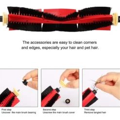 Robotstøvsugere>Tilbehør til Xiaomi Roborock S5 / S6 robotstøvsuger 23 dele