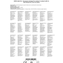 Tilbehørpakke til Kontakt 2 linjer med 2x type A kobling til fadøl og 2. kg CO2 flaske Hot
