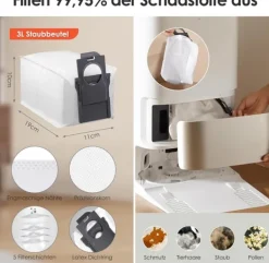 Tilbehørssæt til Dreame X40 Ultra robotstøvsuger Hot