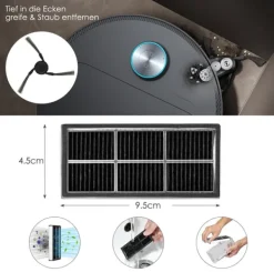 Tilbehørssæt til Dreame X40 Ultra robotstøvsuger Hot