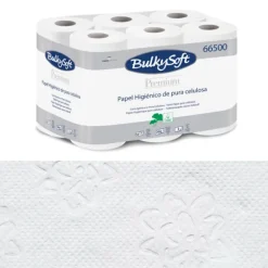 Toiletpapir 24m hvid 2 lag Bulkysoft Premium 12 ruller Clearance
