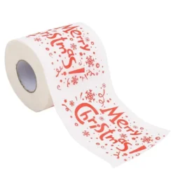 Toiletpapir med Julemotiv- Merry Christmas