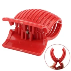 Køkkenskiver>Tomatskærer Citronskærer Multifunktionel Rund Frugtskærer med Ergonomisk Design