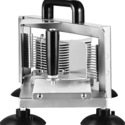 Tomatskærer, rustfrit stål, 3/16 tomme, manuel, kraftig, skridsikre fødder Online