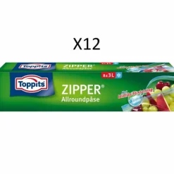 Toppits ZIPPER 3L 12st DFP Clearance