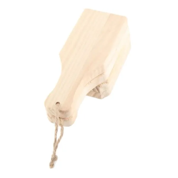 Pressere>Tostonera Plantain Masher Pine Plantain Press Smasher Genanvendelig Dyb Plantain Kurvemaskine med Hængende Snor