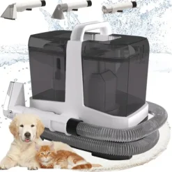 Gulv- & Tæpperengøring>Tæpperenser, 3-i-1 Dybderens, Kraftig Sugeevne,EU, 16kpa