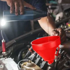 Tragtsæt, 37x16,5 cm, Rød Clearance