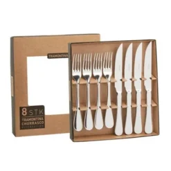 Tramontina Barbecue Cutlery Bright, 8-pack - Tramontina Best