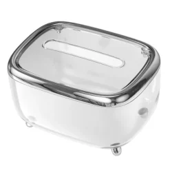 Transparent tissueboks med fast låg - kreativ og enkel papiropbevaringsorganisator Discount