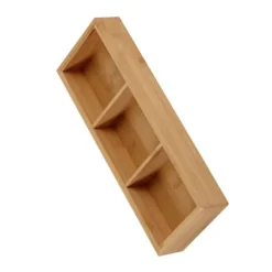 træbakke med 3 rum til hot pot og sushirestauranter Online