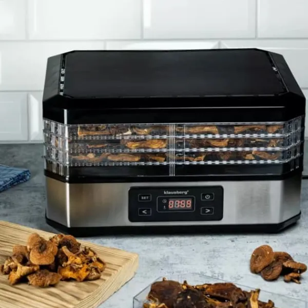 Dehydratorer>TØRRETØRRING TIL SVAMPE, FRUGT, URTER KLAUSBERG KB-7569