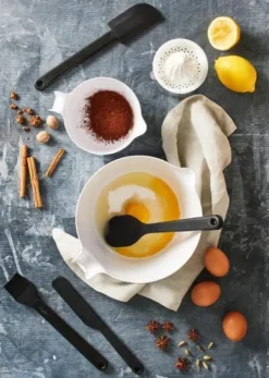 Gastromax Tårtspatel / Spatel silikon Svart Sale