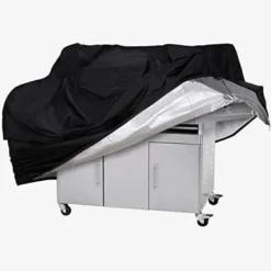 Griller>Udendørs grillovertræk, vandtæt, vindtæt, UV-bestandigt, falmebestandigt, med justerbare stropper, egnet til Weber, Genesis, Charbroil gasgrillovertr | CDON