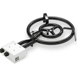 Udendørs Paellero Brænder, Miljøvenlig Konstruktion, Høj Flammeudgang,Q400 - Ø 40 cm Discount