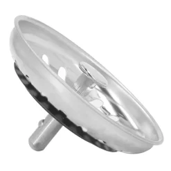 Udskiftning af si til køkkenvask i rustfrit stål med bundprop Sale