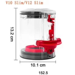 Udskiftning af skraldespand til Dyson V10/V12 Slim Støvsuger Sale