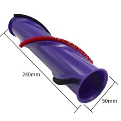 Støvsugertilbehør>Udskiftningsrullebørstehoved til Dyson støvsuger - Lilla Dyson V8