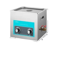 Ultralydsrenser>Ultralydsrenser, Justerbar Opvarmning, Tank af 304 Rustfrit Stål, 10 L