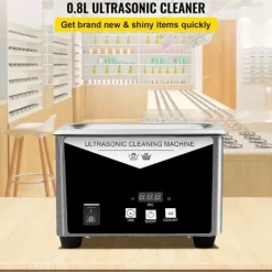 Ultralydsrenser>Ultralydsrenser, 800ml kapacitet, 40kHz frekvens, justerbar timer