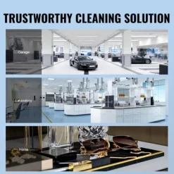 Ultrasonic Cleaner med digital timer og varme, professionel rengøringsmaskine til smykker, briller og små dele (2L) i rustfrit stål. Outlet