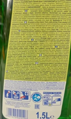 Universal blomstervaskemiddel til gulv 1,5 l Outlet