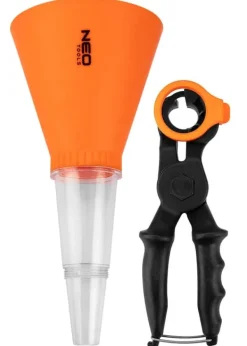 Tragte>UNIVERSALTRAGT 125MM, MED MONTERINGSBESLAG - T N10-808