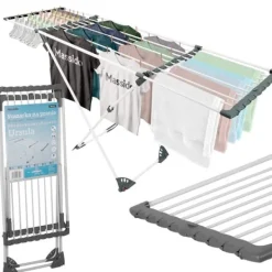 Ursula teleskopisk tørretumbler med hjul 20 m Discount