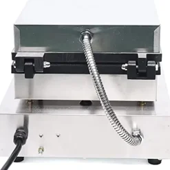 Vaffeljern - Professionelt - 4 forme - Firkantet - Slip-let - 1750 W - 220 V - Trykstøbt aluminium - Sølv Sale