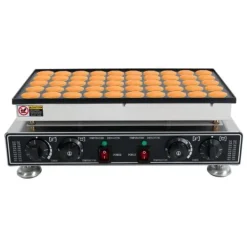 Vaffeljern>Vaffeljern - Vaffelmaskine - Professionel - 50 huller - Non-stick belægning - 110/220 V - Elektrisk