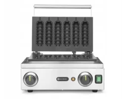 Vaffeljern>Vaffeljern Hendi 1550 W Corn-dog, 6 vafler lolly