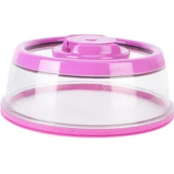 Skålelåg>Vakuum Food Sealer-dæksel med friskhedsbevarende film Mad Sealer-låg til hjemmekøkken (lilla)