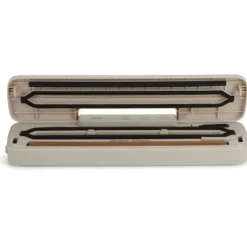 Vakuumpakkere>Vakuumforsegler - LIVOO - DOM503C - 80W - 2 funktioner - 28 cm x 3 m filmrulle inkluderet - Skæreblad