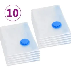 Vakuumposer til opbevaring af tøj 120x70 cm 10 stk. - Vakuumpose - Vakuumposer - Home & Living New