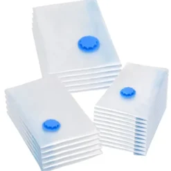 Vakuumposer til tøjopbevaring - 20 stk. i 3 størrelser | Farve: Transparent Best