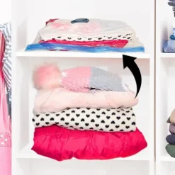 Vakuumposer vakuumpose til tøj sengetøj sweater sæt med 6 stk. 130x100 cm Best