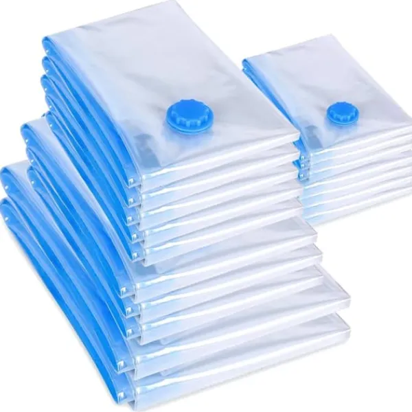 Opbevaringsposer Til Hjemmet>Vakuumposer 18x store 90x130cm