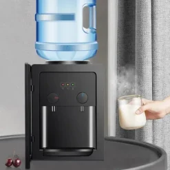 Vanddispenser - Bordmodel - Varmt/Koldt Vand - Spænding 220V 50Hz - 550W Opvarmning, 75W Køling - Flow 4 L/t ≥90°C, 1 L/t ≤15°C - Sort Discount