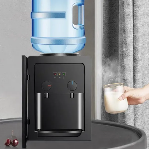 Vanddispenser - Bordmodel - Varmt/Koldt Vand - Spænding 220V 50Hz - 550W Opvarmning, 75W Køling - Flow 4 L/t ≥90°C, 1 L/t ≤15°C - Sort Discount