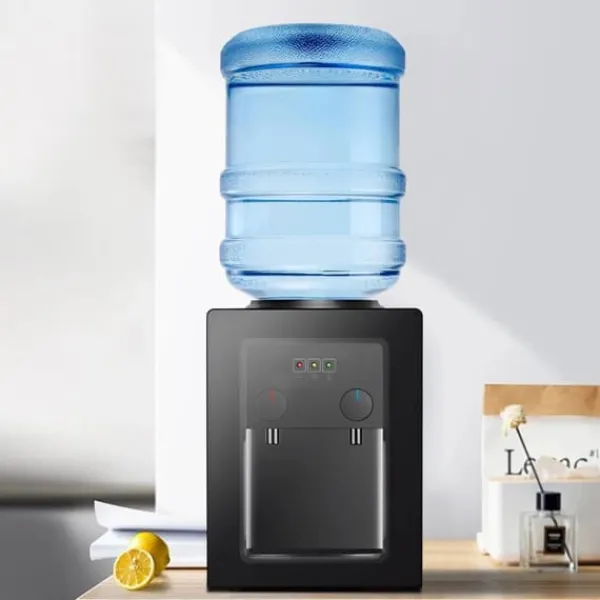 Vanddispenser - Bordmodel - Varmt/Koldt Vand - Spænding 220V 50Hz - 550W Opvarmning, 75W Køling - Flow 4 L/t ≥90°C, 1 L/t ≤15°C - Sort Discount