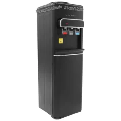 Vandkølere>Vanddispenser, Bundlæsende Design, Varme og Kolde Vandudtag,Sort