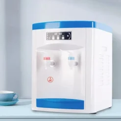 Vandkølere>Vanddispenser, Energisparende, Stor Kapacitet, Varmt og Koldt Vand, Kompakt Design, Bordplade Placering