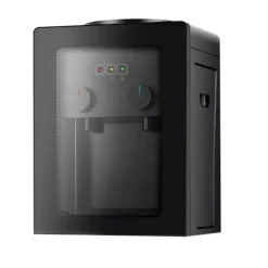 Vandkølere>Vanddispenser, Hurtigopvarmningsfunktion, Nem at Rengøre Design,sort