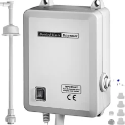 **Vanddispenser til flasker, 1 gallon flowrate, 40 PSI maksimalt tryk**,Én rørtype 1 Discount